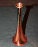 19c Antique Vtg Brass Copper Ear Trumpet Stethoscope Medical Monaural Metal Tool Stethoscopes photo 3