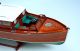 Chris Craft Commuter 1929 - Handcrafted Wooden Classic Motor Boat Model Model Ships photo 5