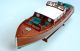 Chris Craft Commuter 1929 - Handcrafted Wooden Classic Motor Boat Model Model Ships photo 8