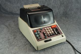 Olivetti Divisumma 24 Calculating Machine With Ac Cord C.  1950s photo