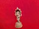 Om Ganesh Ganesha Hindu And Naga Thai Amulet Mini Brass Statue Stance Bless Amulets photo 1