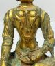 B416: Chinese Or Tibetan Gilt Copper Ware Buddhist Statue With Appropriate Work. Buddha photo 3