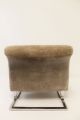 Mid Century Modern Milo Baughman Chrome Large Cantilever Side Chair Mid-Century Modernism photo 7
