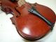 Vintage Full Size 4/4 Scale Czechoslovakia Stradivarius Copy Violin W/case & Bow String photo 9