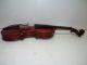 Vintage Full Size 4/4 Scale Czechoslovakia Stradivarius Copy Violin W/case & Bow String photo 5