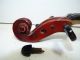 Vintage Full Size 4/4 Scale Czechoslovakia Stradivarius Copy Violin W/case & Bow String photo 7