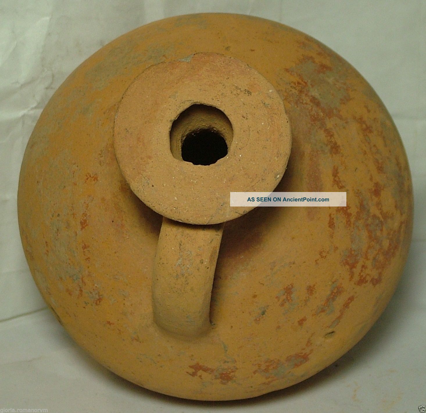Rare Ancient Roman Ceramic Clay Vase Jug Vessel Pottery Artifact 4 Cent.