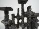 Huge Brutalist Mid Century Candle Holder Design Candlestick Sculpture Mid-Century Modernism photo 1