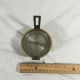Antique W.  & L.  E.  Gurley Surveyors Compass Troy Ny Brass Leather Case Engineering photo 10