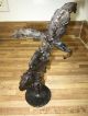 Brutalist Metal Sculpture By Rocco The Happy Scarecrow Mid-Century Modernism photo 1