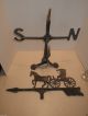 Amish Early American Country Doctor Horse & Buggy Weathervane Weathervanes & Lightning Rods photo 7