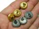 Six Smaller Size Old Fire Department Buttons Superior Buttons photo 1