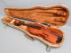 Estate Found Antique 19c Nicolaus Amatus Violin In Fitted Case String photo 2