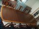 Antique Mahogany 3 Pedestal Dining Room Table And 12 Chairs Post-1950 photo 1