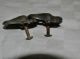 2 Reclaimed Art Deco Style Door Cupboard Drawer Handle Knob Pull Other Antique Hardware photo 1