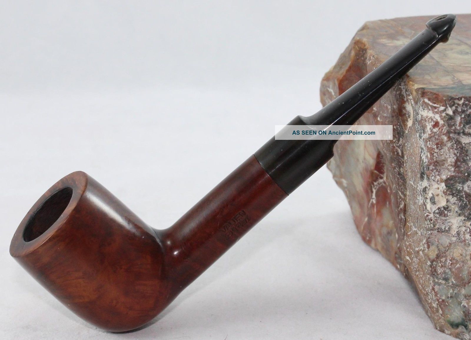 Estate Briar Pipe - Vauen - Dr Perl - 6242 - Billiard - Plip - Saddle Bit - 9mm - Art Deco photo