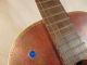 Antique Flat Top Acoustic Guitar W/ Rhinestone Accents Supertone Parts/repair String photo 3