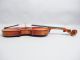Estate Found Vintage Early 20c Cased Violin & Bow For Restoration String photo 6
