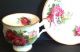 Romantic Queens Rosina Cottage And Roses Teacup & Saucer English Fine Bone China Cups & Saucers photo 1