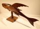 Pitcairn Island Carved Wooden Flying Fish By Len Brown Antique Vintage Folk Art Pacific Islands & Oceania photo 6