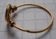 Celtic Period Gold Crimped Ring 1,  08 G Vf, Celtic photo 3
