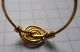 Celtic Period Gold Crimped Ring 1,  08 G Vf, Celtic photo 6