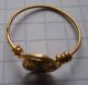 Celtic Period Gold Crimped Ring 1,  08 G Vf, Celtic photo 7