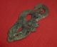 Celtic Ancient Artifact Bronze Zoomorphic Applique - Snake Circa 100 Bc - 2209 British photo 1