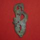 Celtic Ancient Artifact Bronze Zoomorphic Applique - Snake Circa 100 Bc - 2209 British photo 5