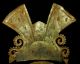 Pre - Columbian Crown Gold Tumbaga Moche The Americas photo 5