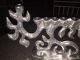 Vintage Don Drumm Aluminum Flame Menorah Ch - 124 With Tag Mid-Century Modernism photo 2