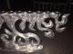 Vintage Don Drumm Aluminum Flame Menorah Ch - 124 With Tag Mid-Century Modernism photo 3