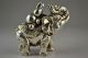 China First - Rate Decorate Handwork Old Tibet Silver Carve Elephant Statue Other Antique Chinese Statues photo 2