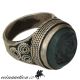 Intact Islamic Silver Sasanian Style Seal Ring 1500 - 1600 Ad Roman photo 1