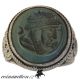 Intact Islamic Silver Sasanian Style Seal Ring 1500 - 1600 Ad Roman photo 2