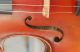 Antique Handmade German 4/4 Violin - Label Celeste Farotti Milano 1938 String photo 9