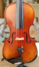 Antique Handmade German 4/4 Violin - Label Celeste Farotti Milano 1938 String photo 1