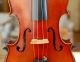 Antique Handmade German 4/4 Violin - Label Celeste Farotti Milano 1938 String photo 2