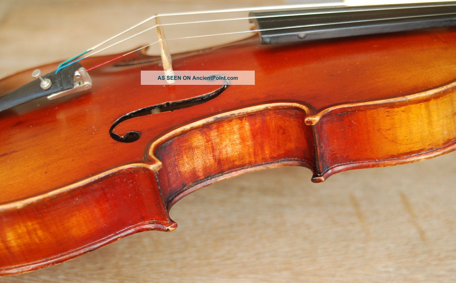 Antique Handmade German 4/4 Violin - Label Celeste Farotti Milano 1938