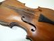 Antique/vintage Full Size 4/4 Scale Unmarked Violin W/ Old Bow & Case String photo 11