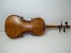 Antique/vintage Full Size 4/4 Scale Unmarked Violin W/ Old Bow & Case String photo 6