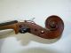 Antique Full Size 4/4 Scale Repaired 1925 German Strad Violin W/ Old Case & Bow String photo 6