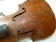 Antique Full Size 4/4 Scale Repaired 1925 German Strad Violin W/ Old Case & Bow String photo 8
