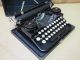 Antique Typewriter Underwood Portable 3 - Bank Ecrire Escribir Scrivere Typewriters photo 1