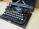 Antique Typewriter Underwood Portable 3 - Bank Ecrire Escribir Scrivere Typewriters photo 7