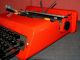 Fabulous Vtg Red Olivetti Valentine Typewriter 1960s.  Perfect Typewriters photo 6
