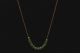 Antique Chinese Green Jade Beads 14k Yellow Gold Necklace Necklaces & Pendants photo 3