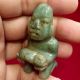 Olmec Stone Jade Infant Sacrifice Figurine Statue Antique Precolumbian Artifact The Americas photo 9