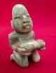 Olmec Stone Jade Infant Sacrifice Figurine Statue Antique Precolumbian Artifact The Americas photo 8