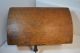 Old Dome Top Trunk Primitive Wood ' Dove - Tailed ' - Box - Great Early Americana Unknown photo 3